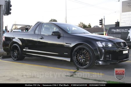 20x8.5 20x10 Simmons OM-C FB on HOLDEN COMMODORE VE