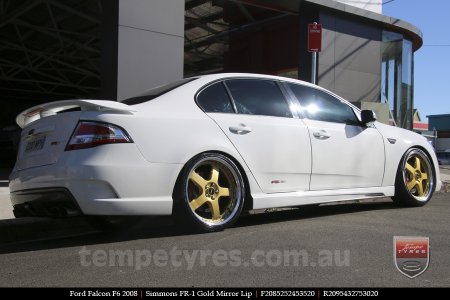 20x8.5 20x9.5 Simmons FR-1 Gold on FORD FALCON