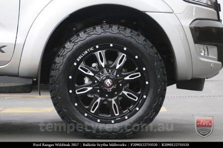 20x9.0 Ballistic Scythe Millworks on FORD RANGER WILDTRAK