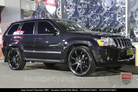 22x8.5 Incubus Zenith - FB on JEEP GRAND CHEROKEE