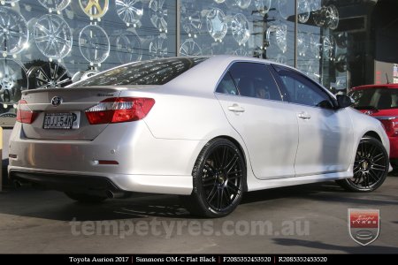 20x8.5 20x10 Simmons OM-C FB on TOYOTA AURION