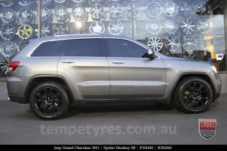 20x10 SRT8 Spider Monkey SB on JEEP GRAND CHEROKEE