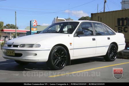 19x8.5 19x9.5 Lenso Conquista A CQA MK  on HOLDEN COMMODORE