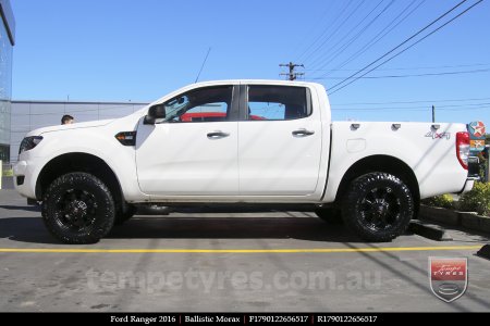 17x9.0 Ballistic Morax on FORD RANGER