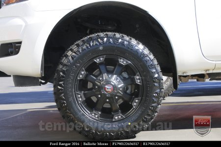 17x9.0 Ballistic Morax on FORD RANGER