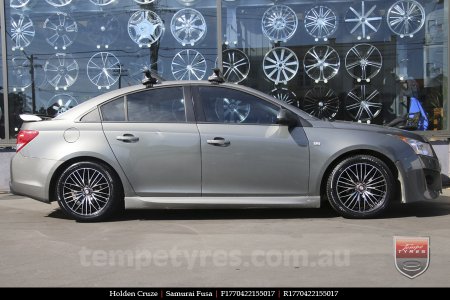 17x7.0 Samurai Fusa on HOLDEN CRUZE