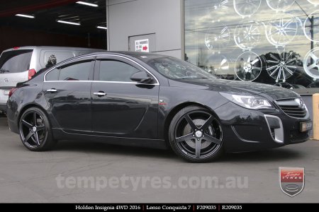 20x9.0 20x10.5 Lenso Conquista 7 MKS CQ7 on HOLDEN INSIGNIA