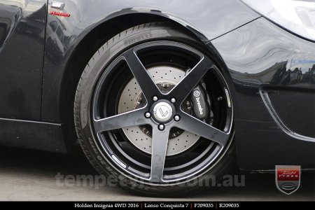 20x9.0 20x10.5 Lenso Conquista 7 MKS CQ7 on HOLDEN INSIGNIA