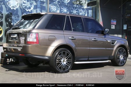 20x8.5 20x10 Simmons OM-C BM on RANGE ROVER SPORT