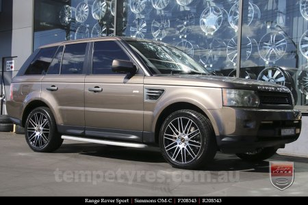 20x8.5 20x10 Simmons OM-C BM on RANGE ROVER SPORT