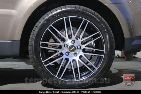 20x8.5 20x10 Simmons OM-C BM on RANGE ROVER SPORT