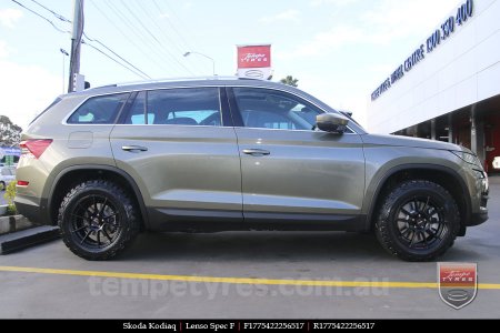 17x7.5 Lenso Spec F MB on SKODA KODIAQ