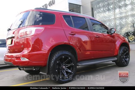 20x9.0 Ballistic Jester on HOLDEN COLORADO