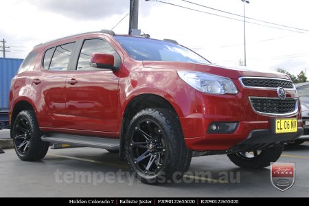 20x9.0 Ballistic Jester on HOLDEN COLORADO