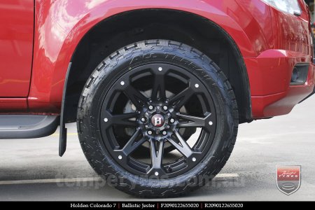 20x9.0 Ballistic Jester on HOLDEN COLORADO