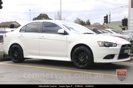 18x8.5 Lenso Spec F MB on MITSUBISHI LANCER