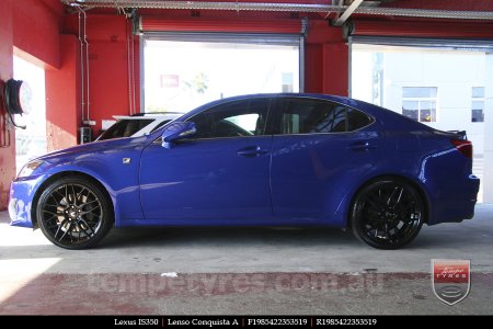 19x8.5 19x9.5 Lenso Conquista A CQA MK  on LEXUS IS