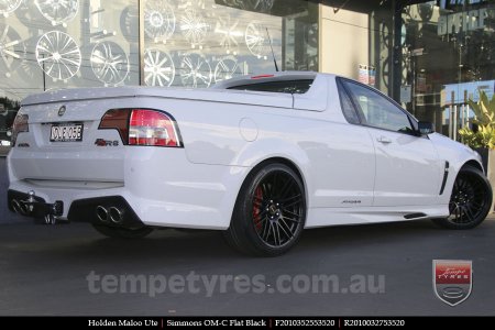 20x8.5 20x10 Simmons OM-C FB on HOLDEN Commodore Maloo