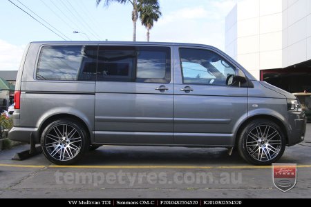 20x8.5 20x10 Simmons OM-C BM on VW MULTIVAN