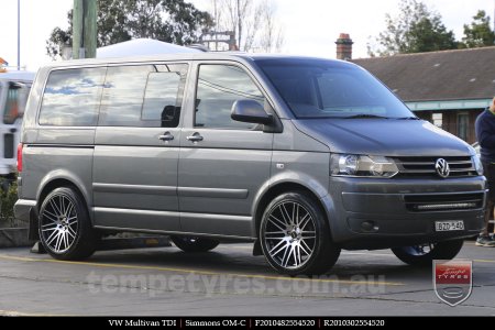 20x8.5 20x10 Simmons OM-C BM on VW MULTIVAN