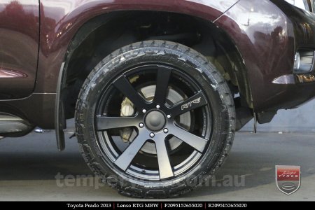 20x9.5 Lenso RTG MBW on TOYOTA PRADO