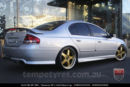 20x8.5 20x9.5 Simmons FR-1 Gold on FORD FALCON