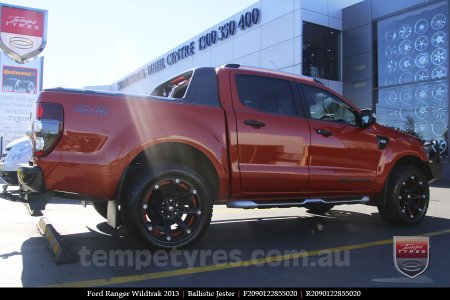 20x9.0 Ballistic Jester on FORD RANGER WILDTRAK