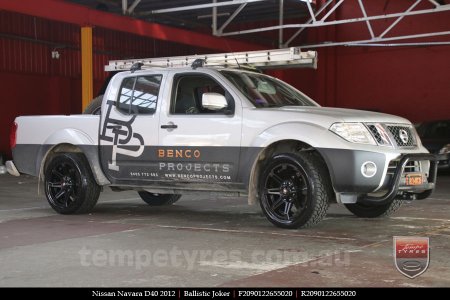 20x9.0 Ballistic Joker FB on NISSAN NAVARA D40