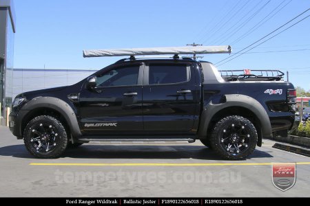 18x9.0 Ballistic Jester on FORD RANGER WILDTRAK