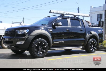 18x9.0 Ballistic Jester on FORD RANGER WILDTRAK