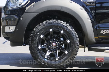 18x9.0 Ballistic Jester on FORD RANGER WILDTRAK