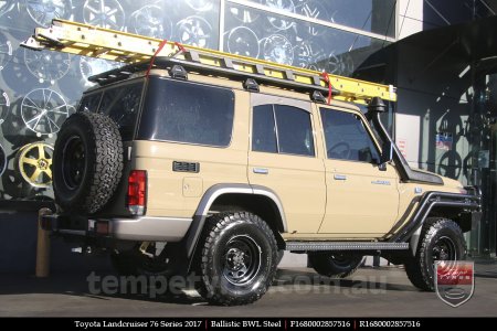 16x8.0 Ballistic BWL Steel on TOYOTA LANDCRUISER 76 SERIES