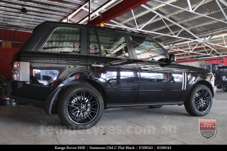 20x8.5 20x10 Simmons OM-C FB on RANGE ROVER HSE