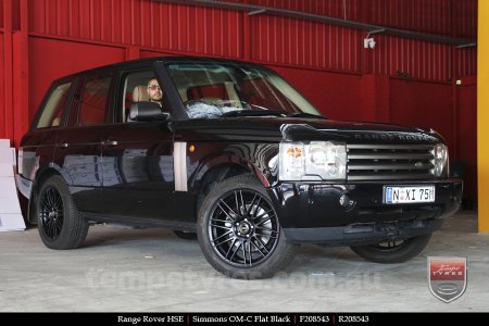 20x8.5 20x10 Simmons OM-C FB on RANGE ROVER HSE