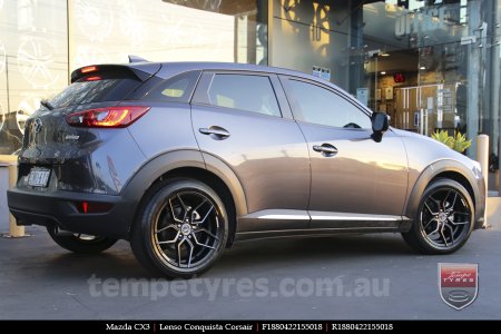 18x8.0 Lenso Conquista Corsair CQC on MAZDA CX3