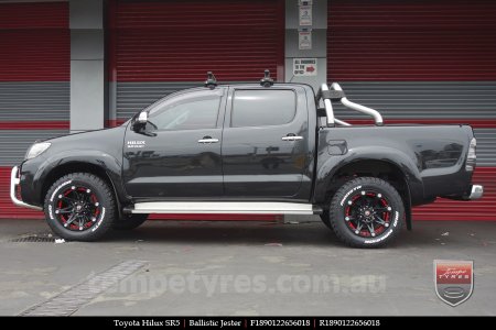 18x9.0 Ballistic Jester on TOYOTA HILUX SR5