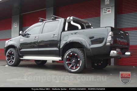 18x9.0 Ballistic Jester on TOYOTA HILUX SR5