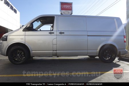 19x8.5 19x9.5 Lenso Conquista A CQA MK  on VW TRANSPORTER