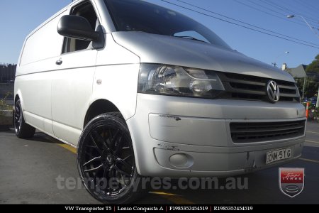 19x8.5 19x9.5 Lenso Conquista A CQA MK  on VW TRANSPORTER