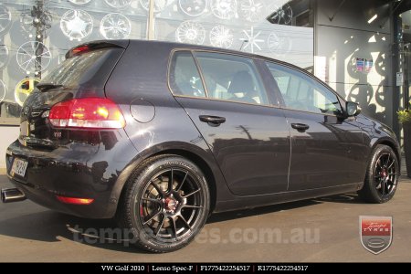 17x7.5 Lenso Spec F MB on VW GOLF