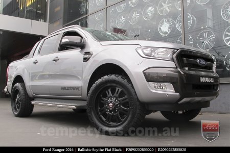 20x9.0 Ballistic Scythe on FORD RANGER