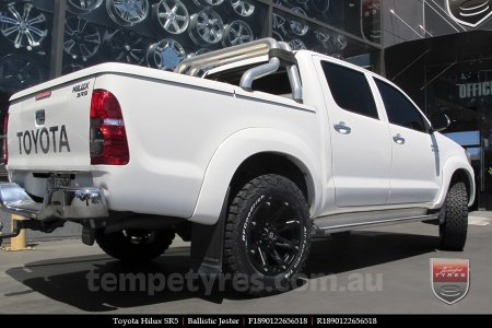 18x9.0 Ballistic Jester on TOYOTA HILUX SR5