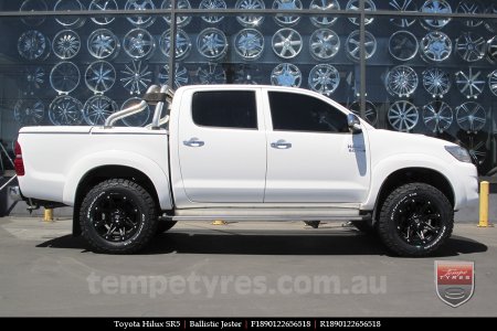 18x9.0 Ballistic Jester on TOYOTA HILUX SR5