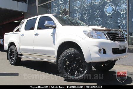 18x9.0 Ballistic Jester on TOYOTA HILUX SR5