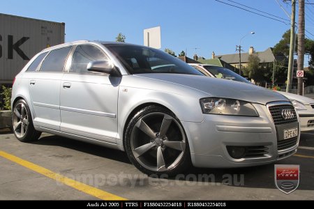 18x8.0 TTRS on AUDI A3