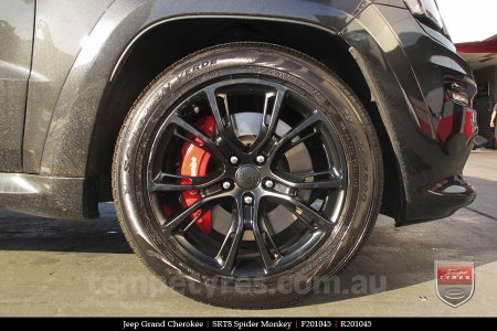 20x10 SRT8 Spider Monkey SB on JEEP GRAND CHEROKEE