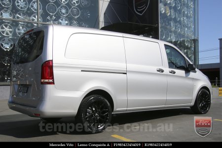 19x8.5 19x9.5 Lenso Conquista A CQA MK  on MERCEDES VITO