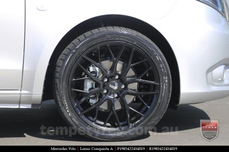 19x8.5 19x9.5 Lenso Conquista A CQA MK  on MERCEDES VITO