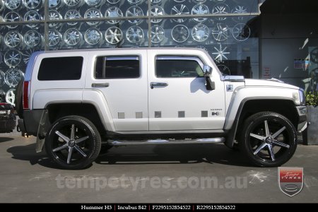 22x9.5 Incubus 842 on HUMMER H3