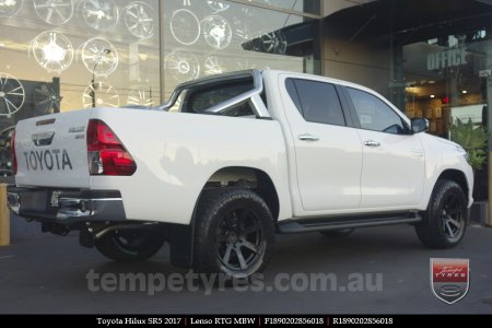 18x9.0 Lenso RTG MBW on TOYOTA HILUX SR5